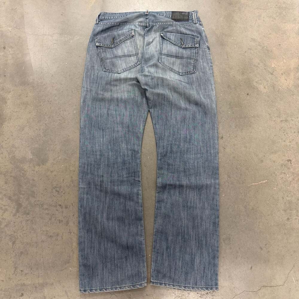 Levi’s Denizen 218 Slim Straight Jeans Faded Blue Wash Men’s 34x34